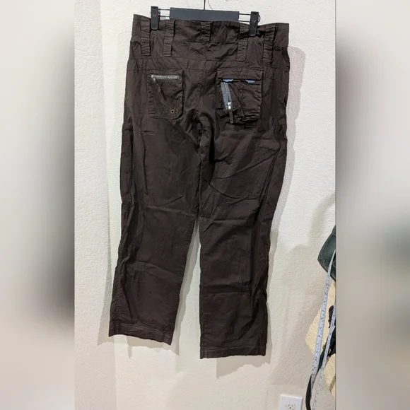 Y2K Johnny Was Pete & Greta Collab Cropped Cargo Pants - Picture 3 of 6